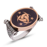 Silver Organization Special Men's Ring